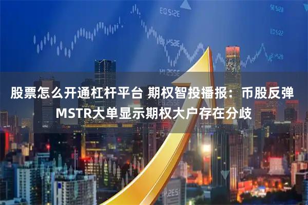股票怎么开通杠杆平台 期权智投播报：币股反弹 MSTR大单显示期权大户存在分歧