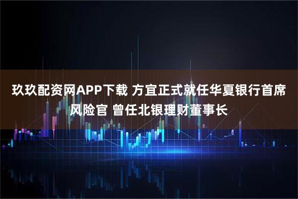 玖玖配资网APP下载 方宜正式就任华夏银行首席风险官 曾任北银理财董事长