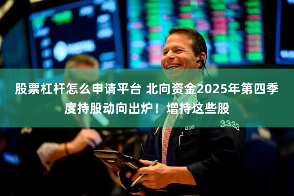 股票杠杆怎么申请平台 北向资金2025年第四季度持股动向出炉！增持这些股